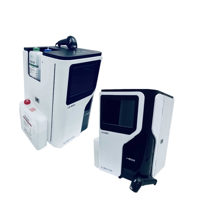 자동 HbA1c HPLC 분석기 CV 더 적은 2% 높은 것 상호관계 가득 찬 컬러 엘씨디 디스플레이