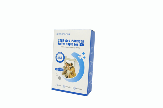 CoV-2 Persnoal 타액 RTK 홈 테스트 키트 단일 팩 자체 테스트