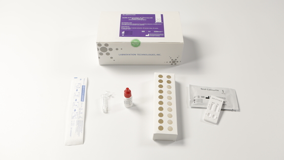 정성적 검출을 위한 20PCS CoV-19 항원 인플루엔자 AB 테스트 키트