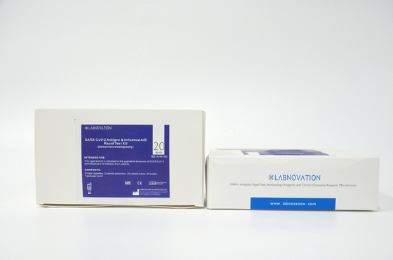 조기 치료를 위한 Labnovation 20 테스트 인플루엔자 AB 테스트 키트