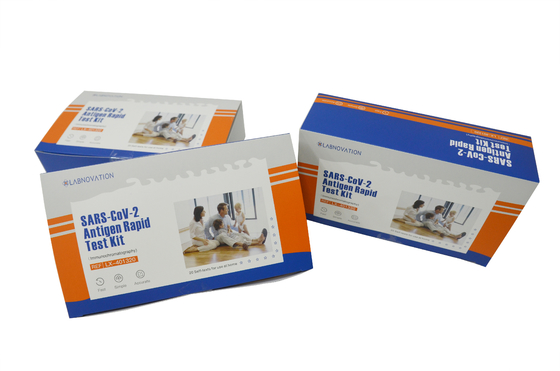 ISO13485 COVID-19 항원 신속 검출 키트 60% 습도