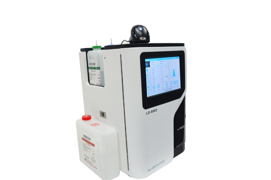 LD-560 완전 자동 HbA1c 테스트 분석기 IVD 진단 시약 Hba1c 기계