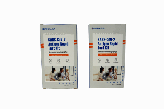자체 시험을 위한 라브노바티온 SARS 교차가 2 항원 신속 시험 장비 코 견본