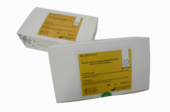 10-15분 안에 항원 시험 SARS-CoV-2 항원 급속한 시험 장비 ISO13485 MSDS