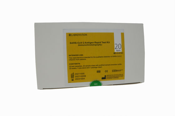Rapid Antigen Test Kit CoV-19 Antigen Rapid Test Kit 20 테스트 Kit Simple 작동 Professional Use