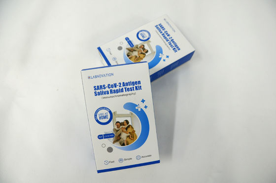 감염 의심자를 위한 간단한 조작 COVID-19 타액 자가 테스트 키트