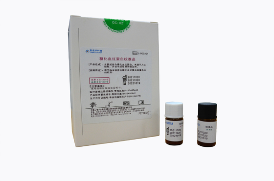 HbA1C 분석기 사용 당화혈색소(HbA1c) 교정기 LD-500 전자동 HbA1c 분석기 테스트 사용