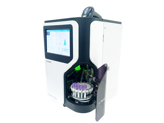라브노바티온 LD-560 가득 찬 자동화된 HbA1c 분석기 IFCC NGSP는 2중 모드 선택을 증명했습니다
