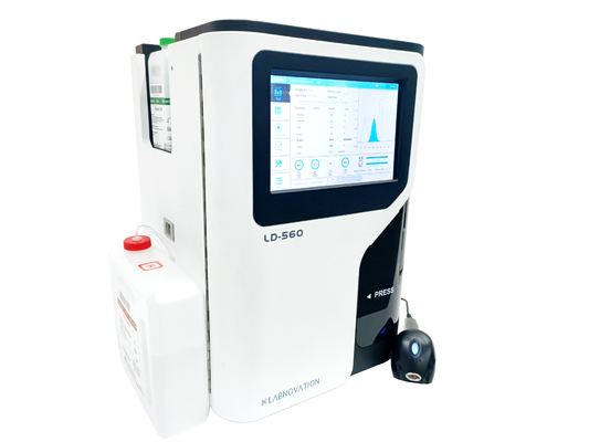 라브노바티온 HbA1c HPLC 분석기 20 샘플 능력 정량적 검출
