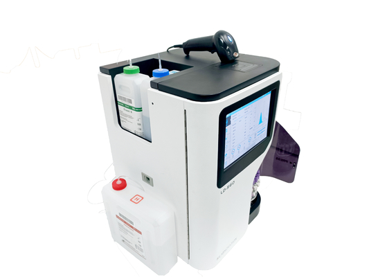 작전을 위한 HPLC 방법 2중 모드를 시험하는 HbA1c를 위한 HbA1c 분석기 LD-560 라브노바티온 최근 분석기