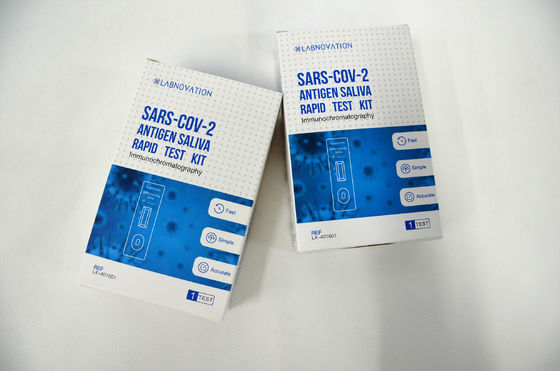 품질  Professional RTK 1 Test Cov-19 Saliva Antigen Test Kit High Specificity 공장