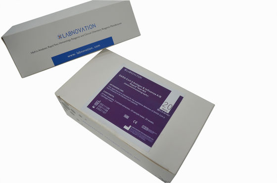 품질  Professional CoV-19 Antigen Influenza AB Test Kit 20 Tests 공장