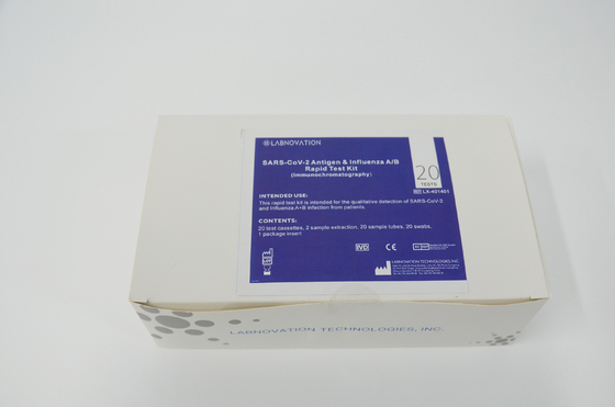 SARS-CoV-2 측면 흐름 독감 신속 항원 테스트 키트 ISO9001