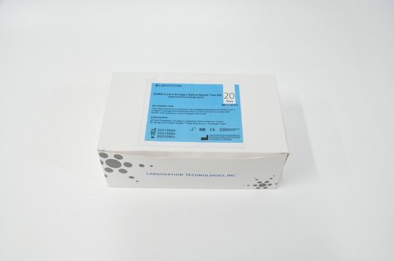 Cassette One Step Rapid Test Kit SARS-CoV-2 편안한 타액 Rtk 테스트 키트