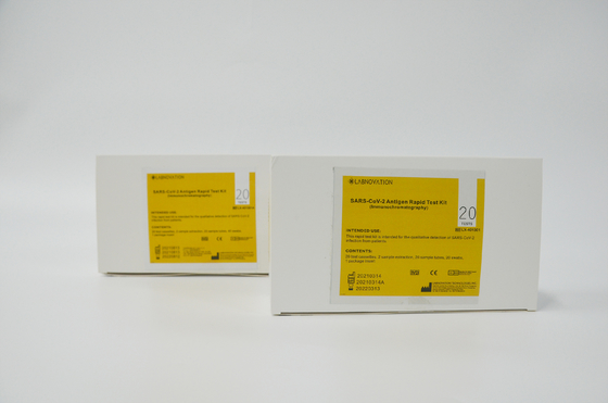 구강 인두 면봉 항원 빠른 테스트 키트 ISO 13485 SARS-CoV-2 빠른 Ag 테스트 키트