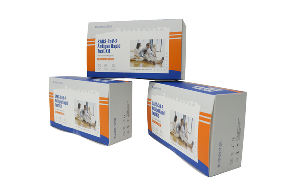 CE MSDS SARS-CoV-2 항원 자가 테스트 키트 100.00% 특이성