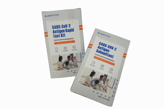 SARS-CoV-2 뉴클레오캡시드 CE를 발견하는 단순 패킹 항원 본인 시험 키트는 증명했습니다