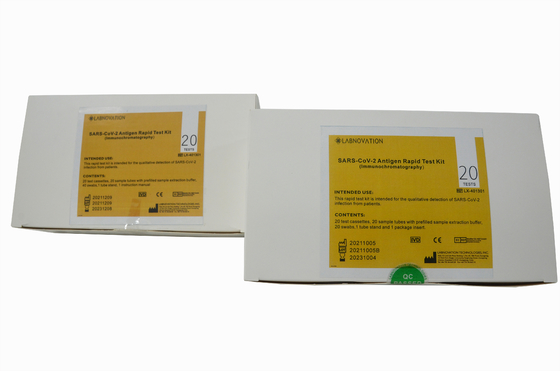 10-15분 안에 항원 시험 SARS-CoV-2 항원 급속한 시험 장비 ISO13485 MSDS