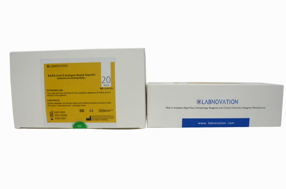SARS-CoV-2 항원 빠른 테스트 키트 20 테스트 전문가용 빠른 테스트 키트