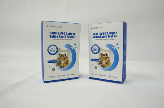 SARS-CoV-2 타액 자가 테스트 키트 단일 팩 휴대용 RTK Ag 타액 테스트 키트