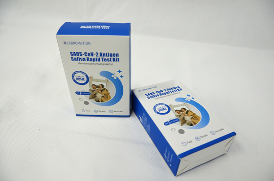 CoVID-19 1 테스트 RTK 키트 타액 자가 테스트 키트 15분 이내