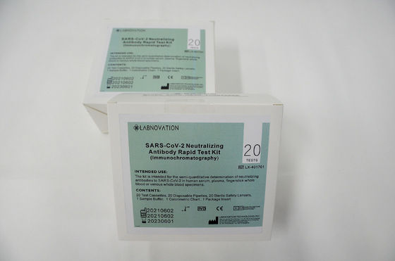 ISO9001 보편적인 중화 항체 시험 장비 전혈 혈청 혈장 표본