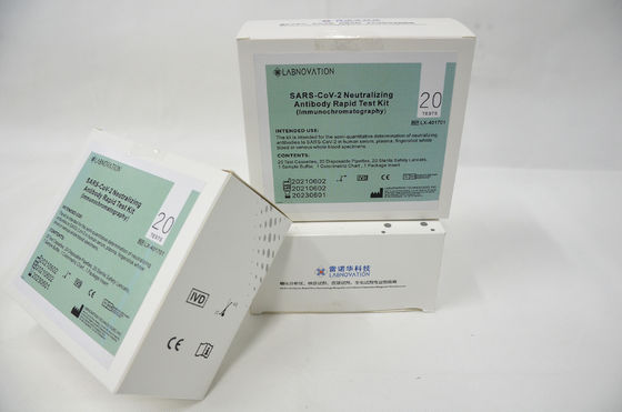 IVD SARS-CoV-2 중화 항체 테스트 키트 97.67% 감도