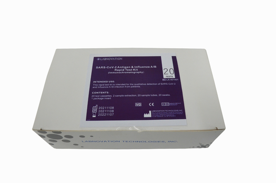 ISO13485 NS NP OP 인플루엔자 AB 테스트 키트 90% 특이도