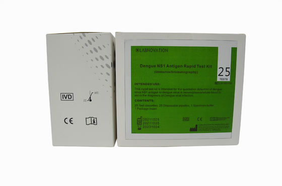 25 테스트 의료용 뎅기열 NS1 신속한 테스트 키트 OEM ODM