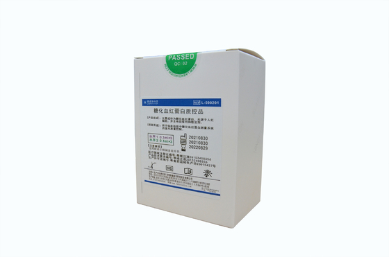 당화 헤모글로빈 제어 LD500 HbA1c 분석기 실험실 SOP 준수