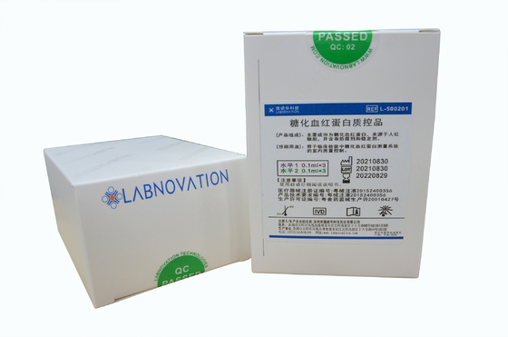 당화 헤모글로빈 제어 LD500 HbA1c 분석기 실험실 SOP 준수