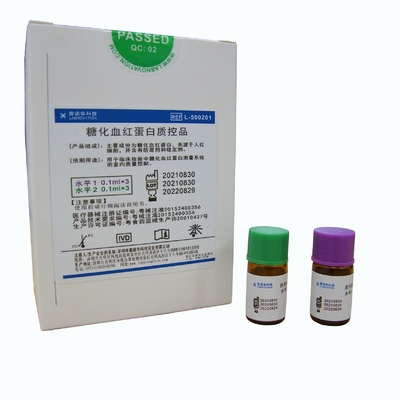 당화 헤모글로빈 제어 LD500 HbA1c 분석기 실험실 SOP 준수