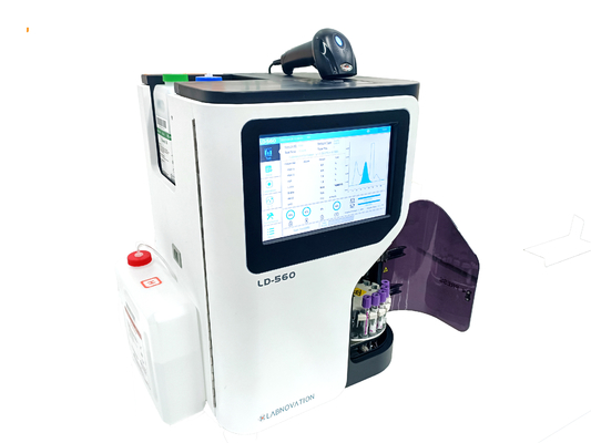 라브노바티온 최근 분석기 LD-560 HbA1c 분석기 IFCC를 시험하는 HbA1c를 위한 분석기는 증명했습니다
