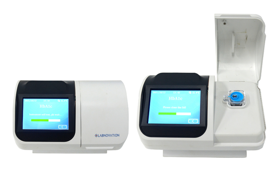 HbA1c 시험을 위한 고효율 정확도 POCT HbA1c 분석기 소표본 크기